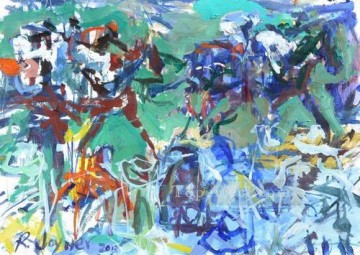 carreras de caballos 02 impresionista Pinturas al óleo